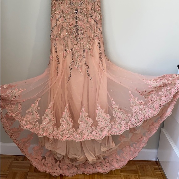 Royal Dream Women’s Wedding and Prom Net Dress - Picture 4 of 8